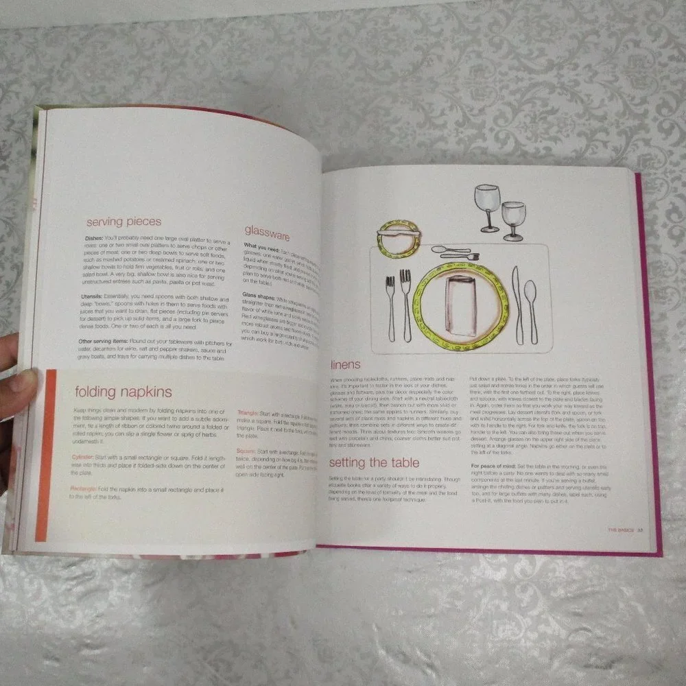 INSTYLE Parties Recipe Book NWT